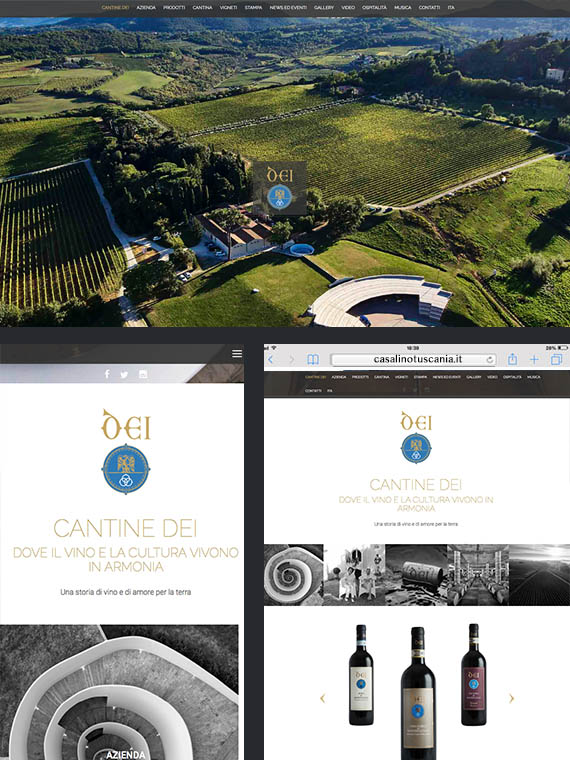 Cantine Dei - in collaborazione con Pangea Ad